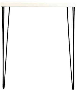Masterplank Rustic Radiator Shelf/Console Table with Customizable Hairpin Legs Height - Slim Rectangular Sofa Table for Hallway, Entryway - Thin Wooden Side Table for Living Room, Dining Room & More