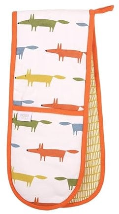 Scion Mr Fox 10th Anniversary Double Oven Gloves