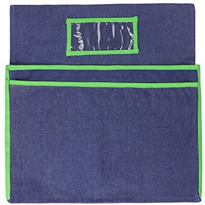TINAYAUE Klassenzimmer Stuhl Rücken Organizer Robuste Sitz Organisator Stuhl Aufbewahrungsschlitz dauerhaft Sitzaufbewahrungstaschen mit 4 Taschen für Kindergärten, Grundschulen