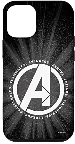 Hülle für iPhone 12/12 Pro Marvel Avengers: Endgame A Logo Helden und Legenden