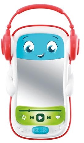 Clementoni - My First Musical Pod, elektronisches und interaktives Musikspiel für Kinder von 3 bis 6 Monaten, Aktivitätsspiel mit Licht und Geräuschen, 17894