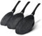 ZWIEGER Hochwertiges Pfannenset Induktion - Aluguss Pfannenset 3 teilig, Beschichtete Pfanne Set, Induktions Pfannen Set: Bratpfanne 28 cm, Bratpfanne 24cm, Pfanne 20cm - Spülmaschinenfest