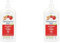 Natessance - Gel Douche Corps Et Cheveux Kids - Fraise - Certifié Bio Cosmos Organic - Flacon 100% végétal - 500 ml (Lot de 2)
