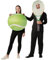 AMOYER Tennis-Performance-kostüm-Set, Paar-tenniskostüm, Lustiges Tennis-kostüm, Sport-Performance-kostüme Für Maskerade, Cosplay-Party