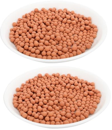 Ceramsite Blähton für Dekorative Keramikkugeln für Blühende Pflanzen und Durchlässig für Blumentöpfe und Innenbegrünung