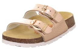 Superfit Mädchen Fussbettpantoffel 1800111 Hausschuh, Bronze 9000, 28 EU