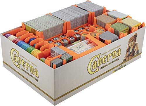 Feldherr Organizer kompatibel mit Caverna: Die Höhlenbauern - Brettspielbox