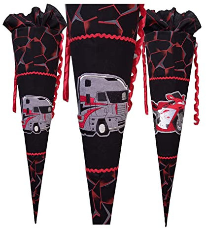 Motorrad, LKW Schultüte passend zum Step by Step Ninja Yuma, für Jungen, genäht, benutzerdefinierte