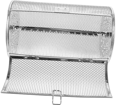 Air Fryer Oven Airfryer Rotisserie Chicken Cage Grill Basket Kitchen Grill Roaster Coffee Bean Roaster Basket Rotisserie Grill Basket To Rotate Stainless Steel Universal Barbecue