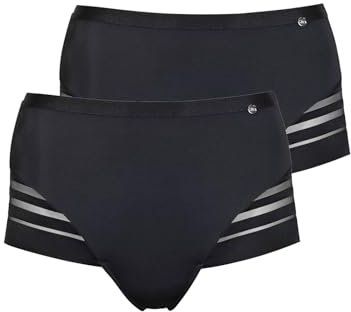 Lisca 2er Pack Damen Taillenslip Alegra 022140 Gr. 44 in Black