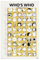 Grupo Erik Poster Peanuts Snoopy Kunstdruck Who is Who- Deko Wohnzimmer oder Deko Schlafzimmer - Deko Zimmer - Größe 61 x 91,5 - Offizieller Snoopy Fanartikel