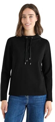 Cecil Damen Sweatshirt mit Glitzertape