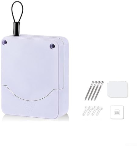 Bebykilemi Ferme-porte automatique pour portes intérieures, tension de 1200 g avec câble en fil d'acier de 1,5 m, amortisseur uniforme de vitesse pour portes coulissantes en bois, alliage et verre