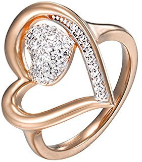 Pierre Cardin Femme Laiton Baguette fuselée Blanc Oxyde de Zirconium