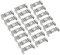 sourcing map 20Pcs T8 Leuchtstoffröhre Lampengestell Aufhänger Clip Steckdose Lampenfuß DE de