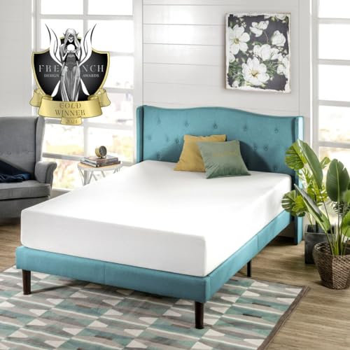 Zinus Matelas 180x200 cm - Hauteur du matelas 25cm - Matelas thé vert en mousse à mémoire de forme