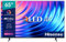 Hisense 65 QLED UHD 4K 65E78HQ, Smart TV VIDAA 5.0, HDR Dolby Vision, VA, Controlli vocali Alexa/Google Assistant, Tuner DVB-T2/S2 HEVC 10, lativù 4K