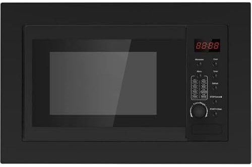 Teknix BIM21B Built In 21 Litre 38cm Microwave - Black