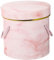 Healvian Runde Blumenkästen Für Arrangements Blumenstrauß-Geschenkboxen Mit Deckel Blumeneimer Mit Griff Floristen-Blumenstrauß-Verpackungshülle Rosa