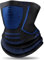 NEWIROVE Cache Cou Moto Tour De Cou Moto Balaclava Homme Femme Écharpe Cache Cou Hiver Respirant Cache Nez Moto Brise-Vent Cagoule Moto Pour Ski Randonnée Cyclisme,Bleu