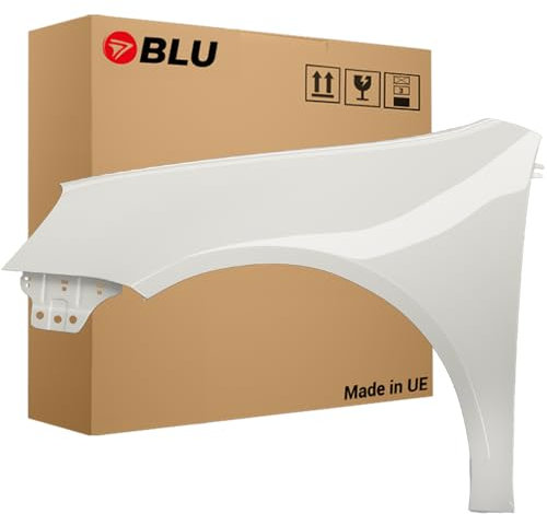 BLU Kotflügel Passend für Volkswagen Golf 5 V Schrägheck LB9A Links Weiss | 2003-2009 | Vorderseite Vorne | Lackiert | Einbaufertig