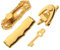 Warmhm 1/12 Scale Doll House Door Knobs Lock Set Miniature Accessories for Boys and Girls