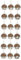 GLEAVI 3sets Wooden Animal Ornaments for Christmas Tree DIY Hanging Decorations for Holiday Decor and Home Unique Xmas Tree Baubles Multi Functional Supplies 6pcs*3