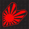 JDM Japan Flagge - Sticker