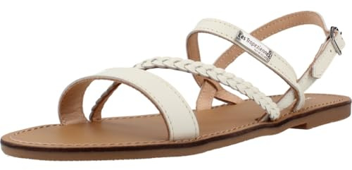Les Tropéziennes par M. Belarbi Batresse, Damen Sandalen, Weiß (Blanc 70), 38 EU