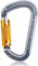 NewDoar 28KN UIAA & CE Certified Auto Climbing Carabiner Professional Heavy Duty Carabiner for Rappelling D-Shaped(1Pcs)