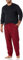 Amazon Essentials Ensemble de Pyjama en Flanelle Douce (Grandes Tailles Disponibles) Homme, Noir Rouge Carreaux Lainés, S