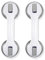 Shower Handle, 12 inch Grab Bars for Bathroom with Strong Hold Suction Cup, Shower Handles for Elderly Suction Handicap Safety Handrail, Bathroom Grab Bar for Senior(2 Pack)