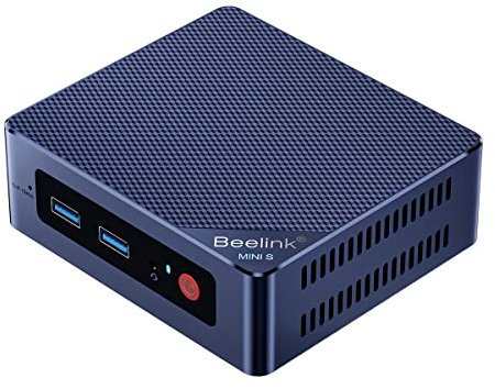 Beelink MINI-S12 Pro Mini PC, 12th Generation Intel Alder Lake N100 3.4GHz Processor Mini Computer,16G DDR4 RAM 500GB SSD Mini Business Desktop PC, 4K Dual Display HDMI/USB3/1000M LAN