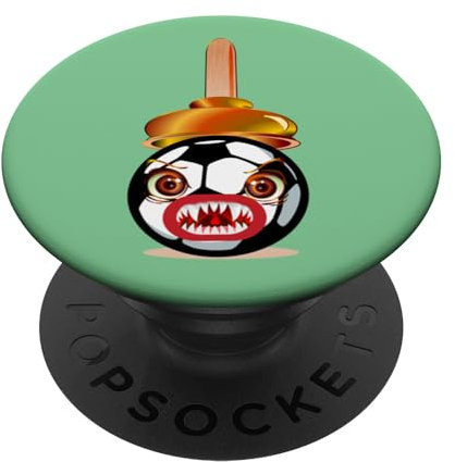 Fußball Installateur Pömpel Saugglocke Klempner PopSockets Klebender PopGrip