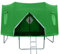 Xujuika Trampolin Abdeckung | Grüne Trampolin Zelt Abdeckung | Trampolin Sonnenschutz Dach | Trampolin Sonnenschutz Abdeckung - Trampolin Zubehör Ersatzteile, 244cm(nur Zelt)