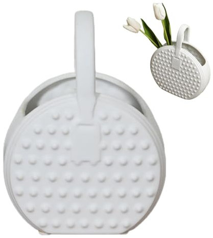 Blumenvase, Taschenform, moderne Blumenvase, Geldbörse, dekorative Tischvase, Präsentationsständer, Handtasche, Pflanztasche, Blumenvasen für Zuhause, Café, Café