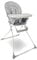 My Babiie MBHC1 Compact Highchair – Ultra Lightweight (5kg), Foldable, Easy Clean, Padded Seat, Footrest, Tray Cup Holder, for Toddler, from 6 Months to 3 Years (15kg) – Grey Dalmation
