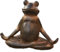 Pacific Giftware Gartenfigur meditierender Frosch beim Yoga - Kröte Fantasy Deko Statue Garten Figur