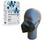 The Adventure Mask FFP3-Maske mit Ohrschlaufen, 5-Lagen-Atemschutzmaske, Sichere Staubmaske mit Filter, CE-zertifizierte Schutzmaske, Schachtel mit 10 Masken, Schwarz
