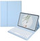 Tastiera Per Lenovo Tab P11 PRO 11.5 Pollici TB-J706 TB-716 Custodia, Staccabile Magnetica Sottile Pelle Cover con Tastiera Bluetooth Wireless QWERTY Layout Per Lenovo Pad Pro 11.5 (blu)