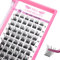Cluster Einzelne Falsche Wimpern Wimpernbüschel Cluster-Wimpern Individuelle Falsche Wimpern für Einzelne Wimpern zu Hause Natural C-8-16mix