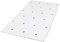 Ehrenkind® Kinderteppich Waschbar |100% Baumwolle | Teppich Kinderzimmer | Spielteppich | Baby Teppich | Creme graue Punkte 150x80cm