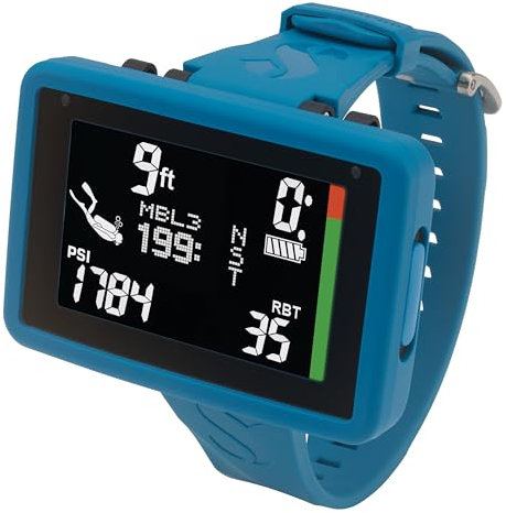 Scubapro Luna 2.0 AI Kit de détendeur pour plongée en Eau Froide Unisex-Adult, Blue, One Size