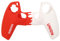 Union Berlin PS5 Controller Hülle Silikon - Rot/Weiss