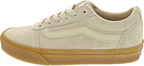 Vans Women's Ward Sneaker, Translucent Gum Creme Brulee, 4.5 UK