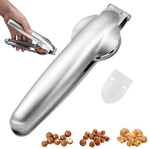 AOMAIGAD Castagno Clip, Inossidabile Taglia Castagne, Pinza per Castagne, Clip Inossidabile Taglia Castagne, Clip di Castagno, con Artiglio di Castagna, Per Castagne Utensili Cucina