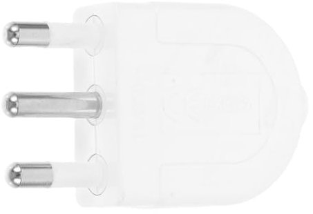 OSALADI Adaptador De Enchufe De 3 Clavijas De Tierra 16a Plástico Compatible Electrodomésticos Enchufe Macho De Repuesto Uso Doméstico