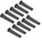 Protective Rubber Sleeve for Angle Grinder Cables 10Pcs, Fits 9mm Diameter Wires
