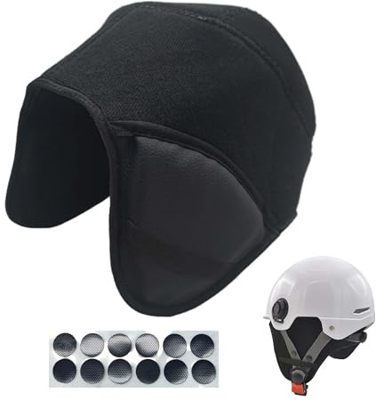 TUKEVA HelmunterziehmüTze Winddichte Fahrrad Mütze Winter Helmet Liner Skull Cap Winter Innenfutter Fahrradkappe Helm-Unterziehmütze Herren Damen für Helme