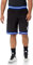 Ultra Game NBA Men's Active Knit Basketball Training Shorts Herren Woven Team Logo Poly Mesh, Schwarz, X-Large